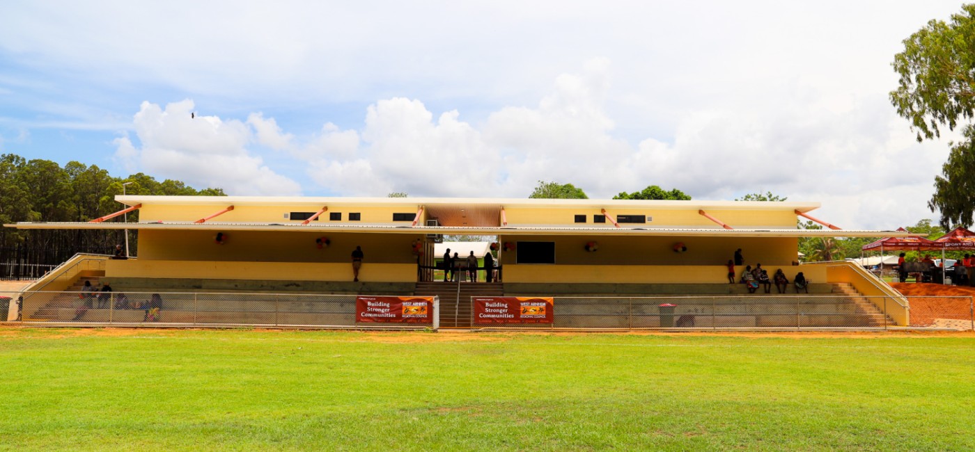 Maningrida change rooms
