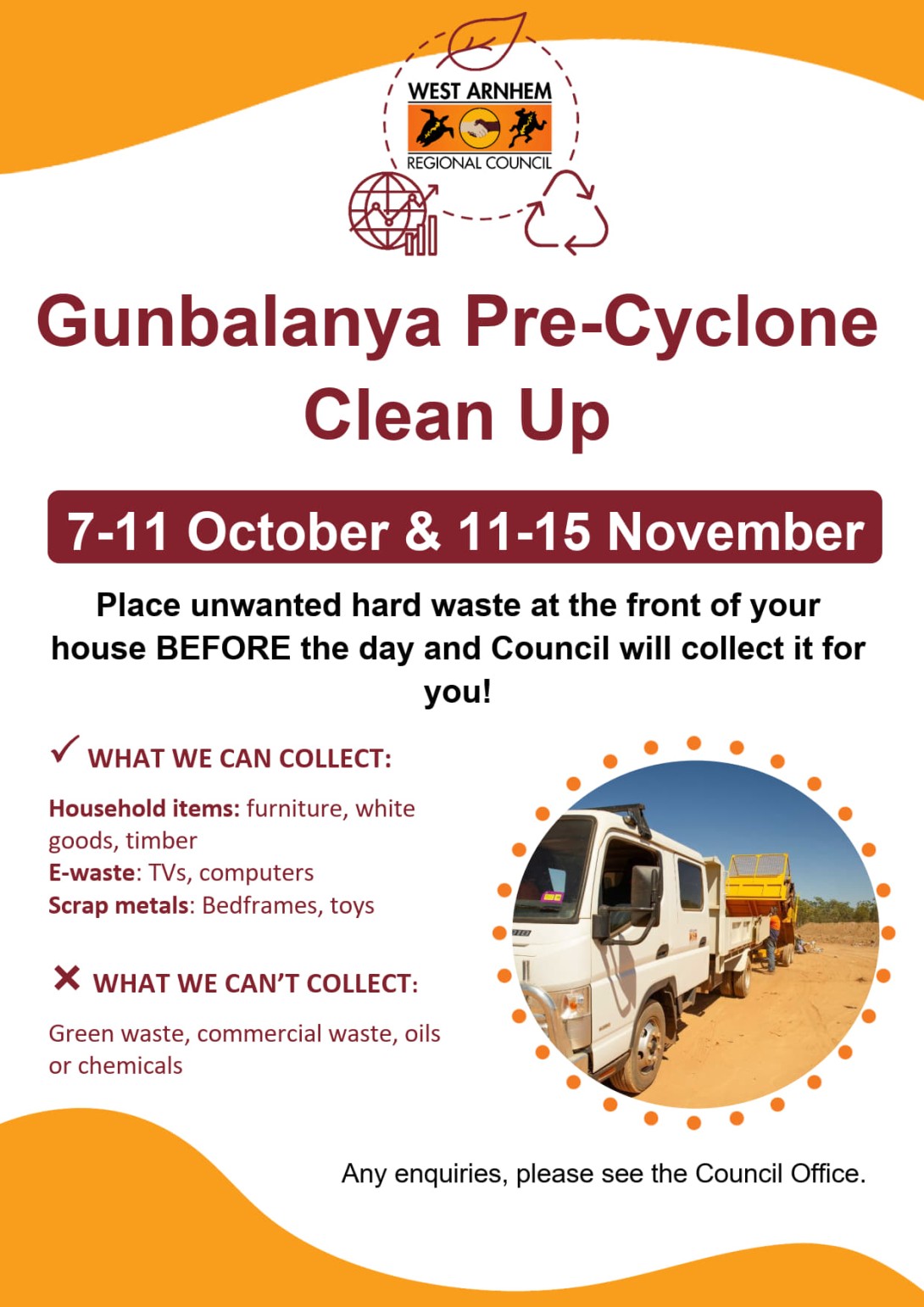 2024 Gunbalanya Pre-Cyclone Clean Up