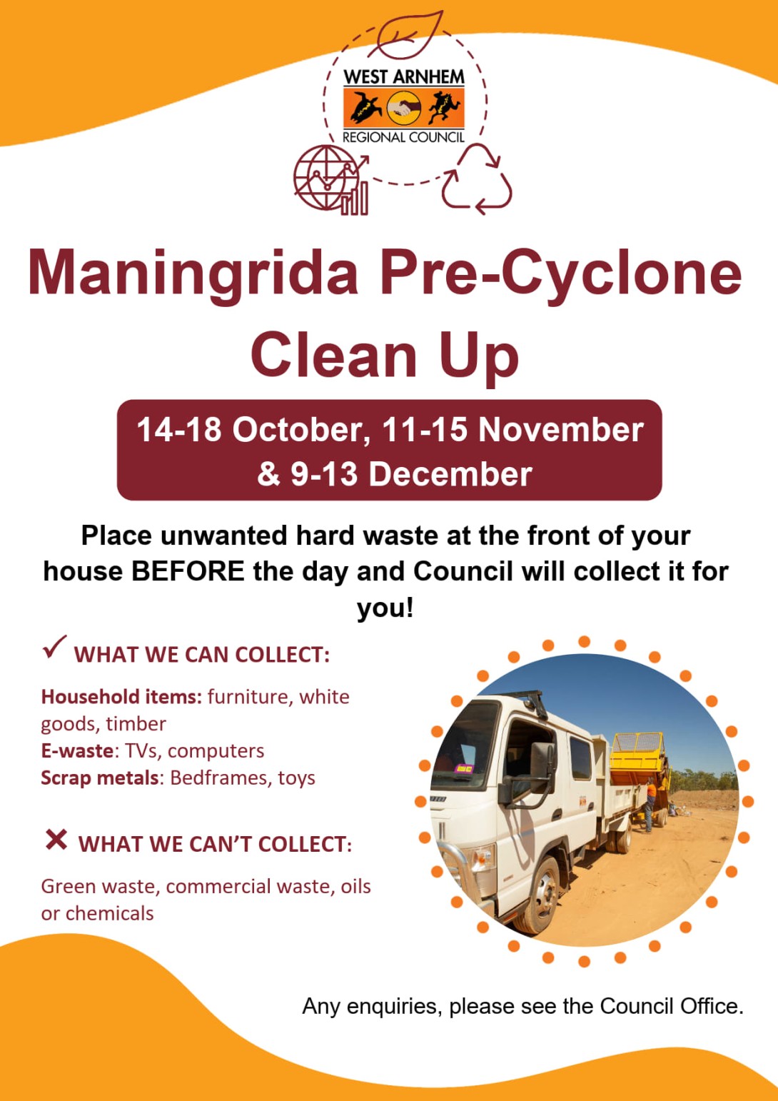 2024 Maningrida Pre-Cyclone Clean Up