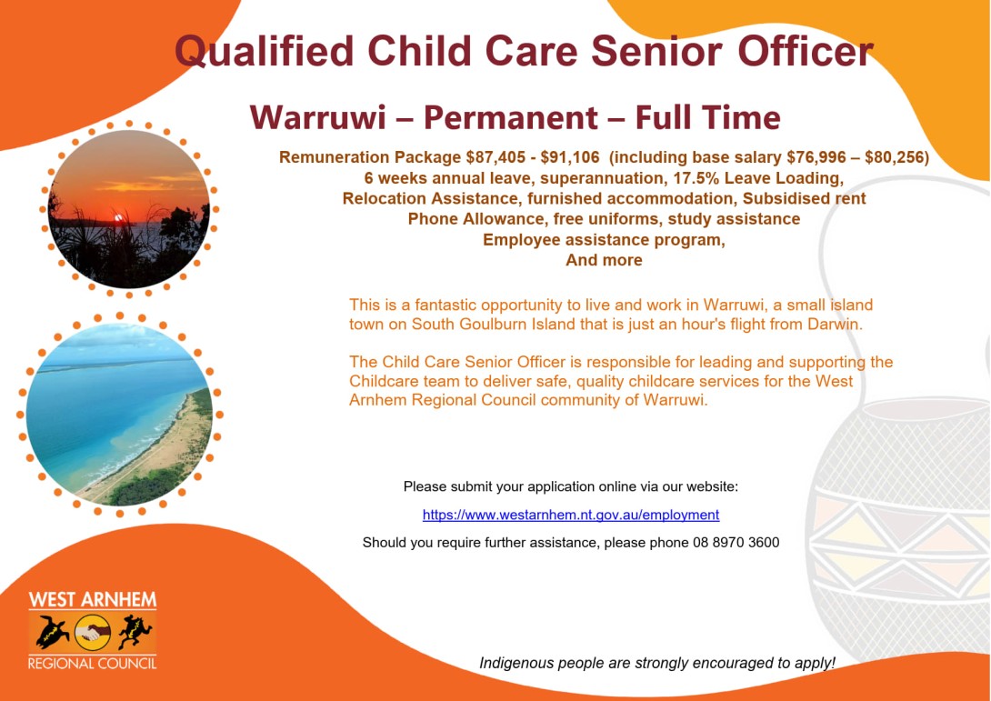 Ad Childcare Snr Warr June 2025
