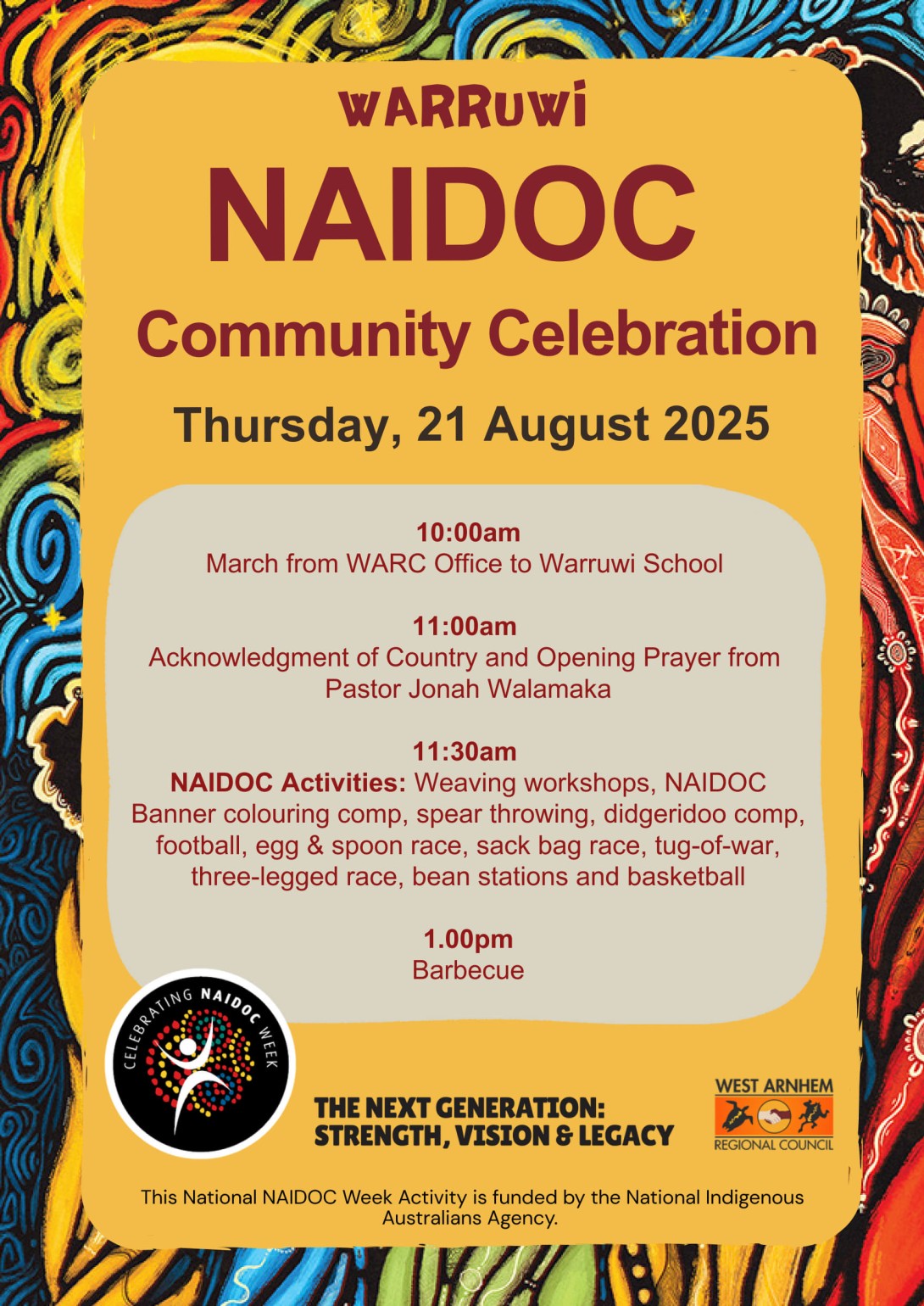 2025 NAIDOC Week - Warruwi 21.08.25