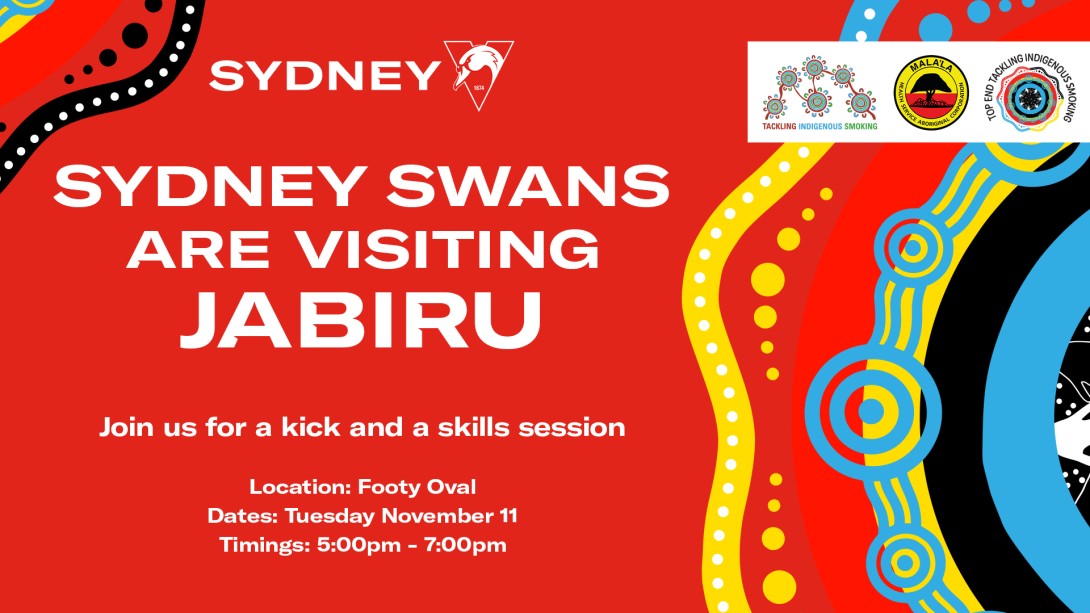 Sydney Swans Visit - Jabiru