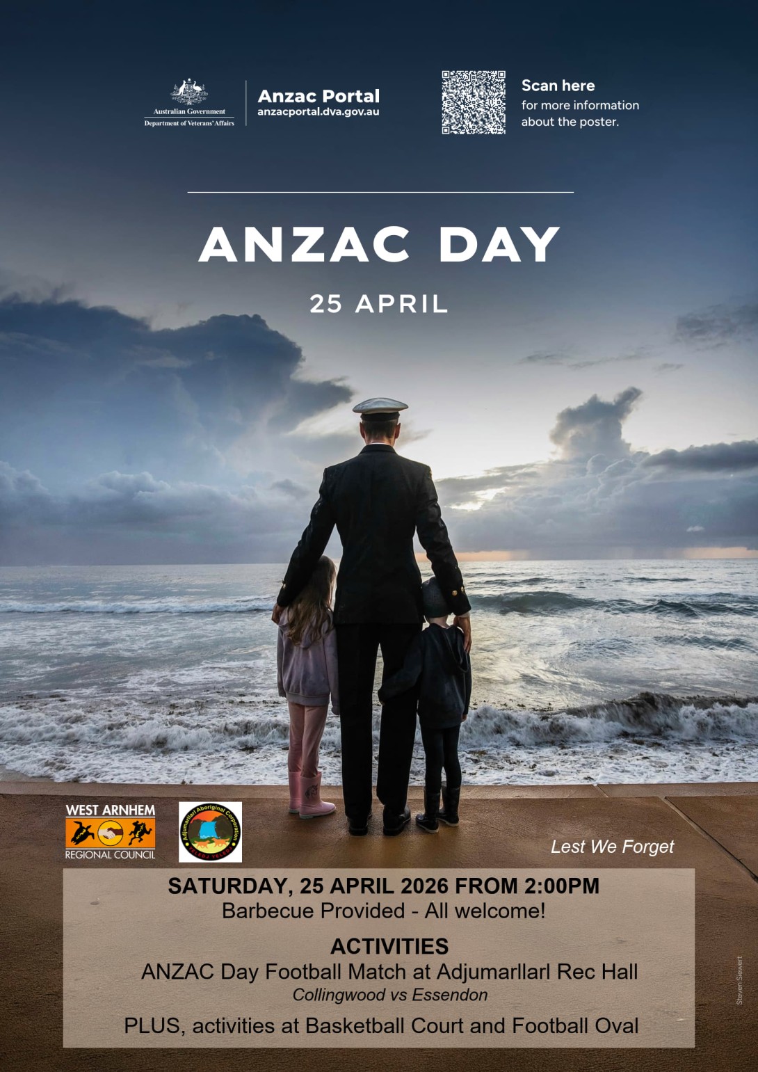 ANZAC Day - Gunbalanya Poster