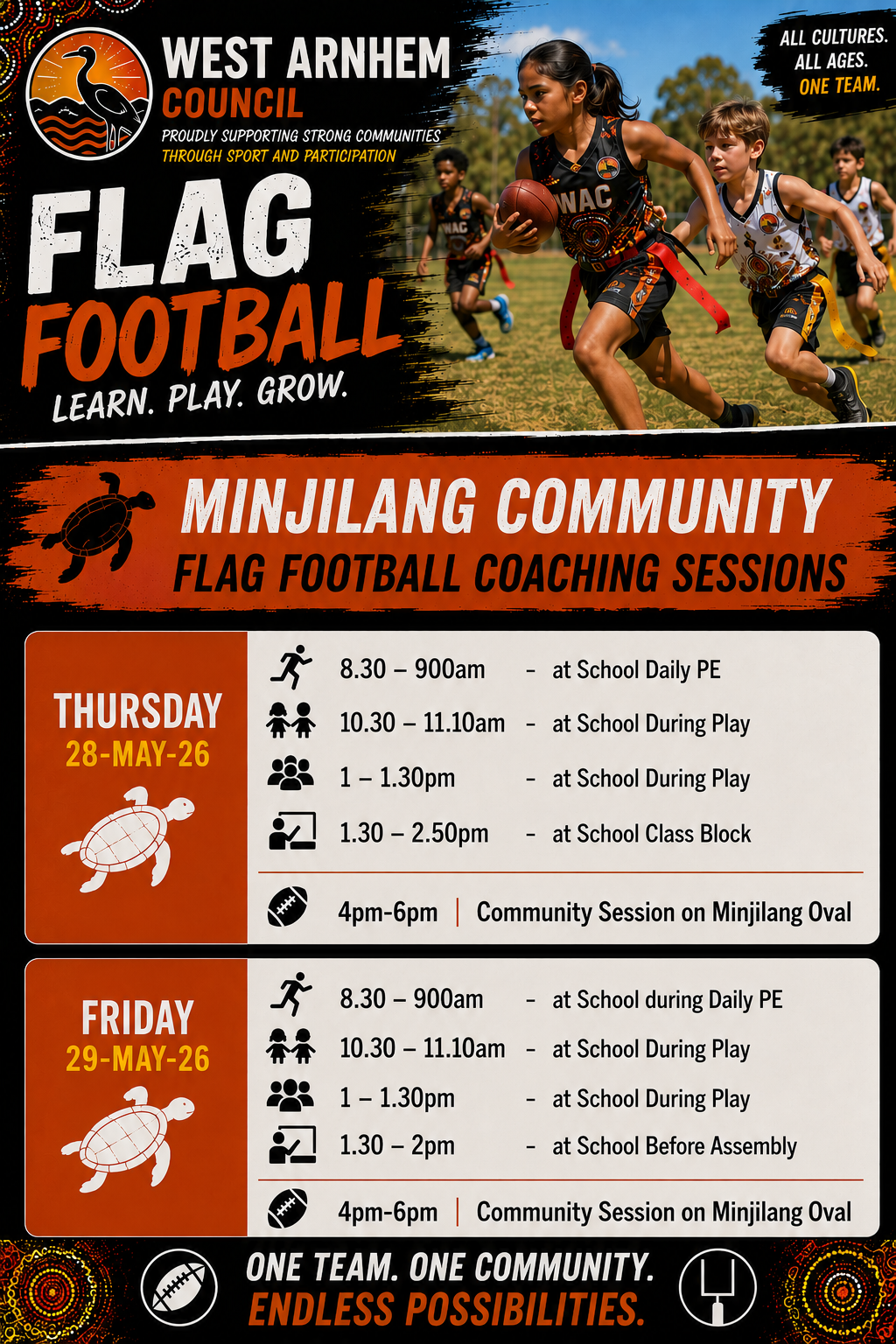 WARC Minjilang Falg Football - May 2026
