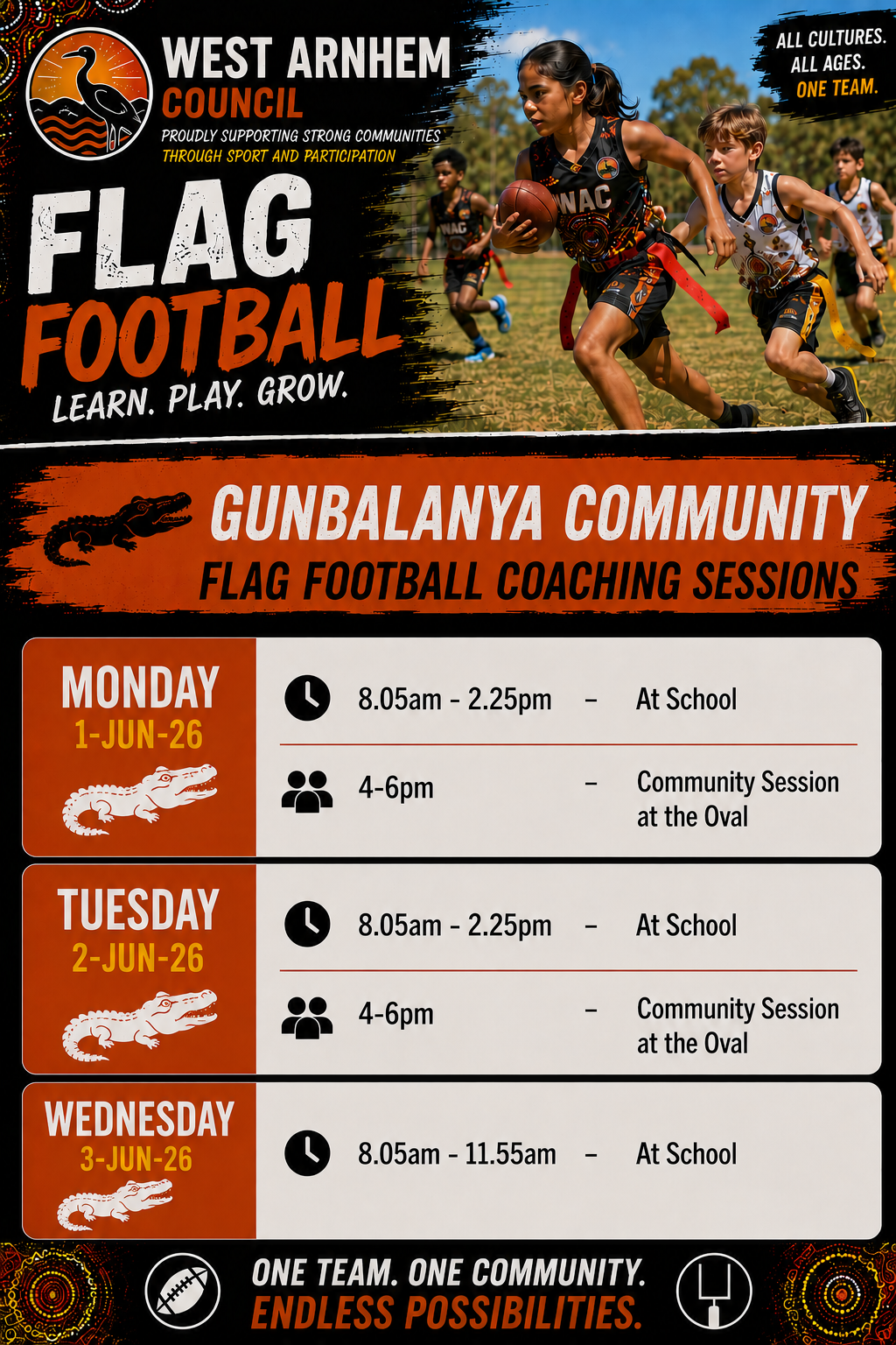 WARC_Flag Football Gunbalanya