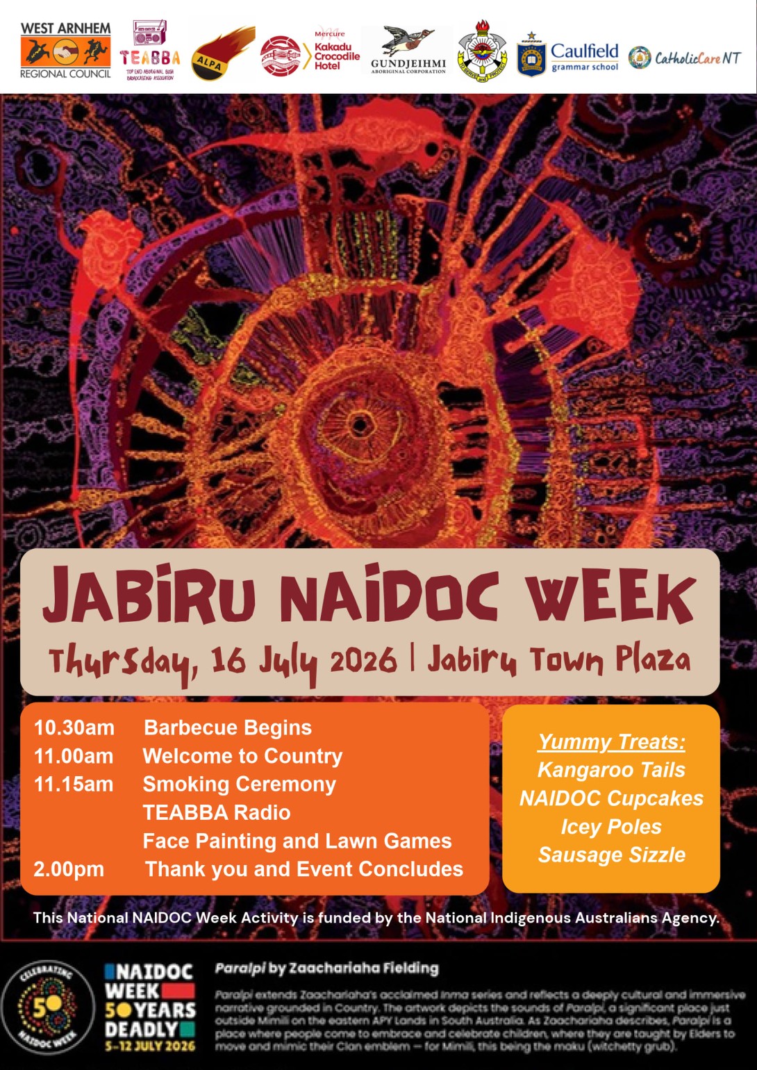 2026 NAIDOC Week - Jabiru Poster