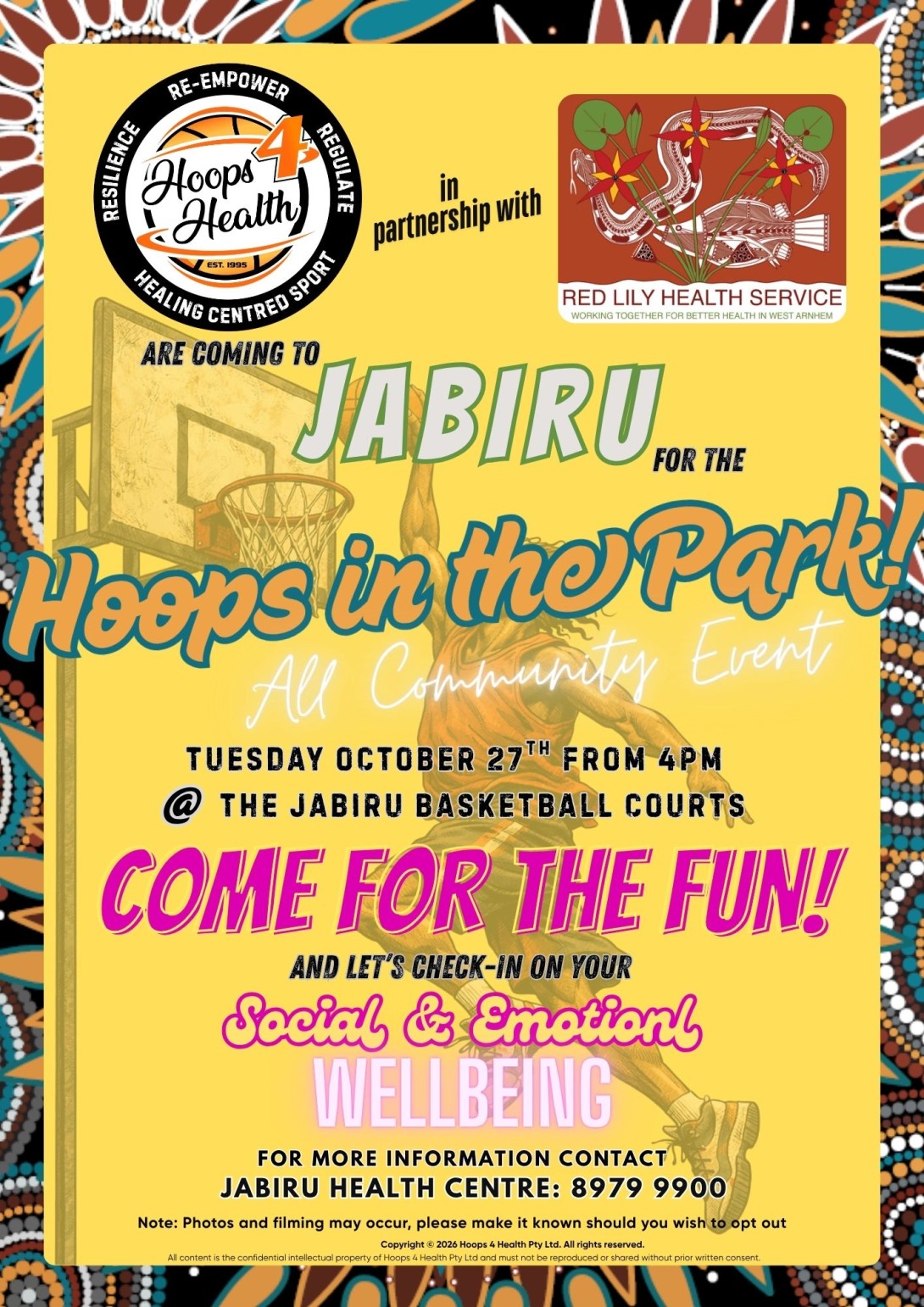 Hoops 4 Health_Red Lily - IN JABIRU
