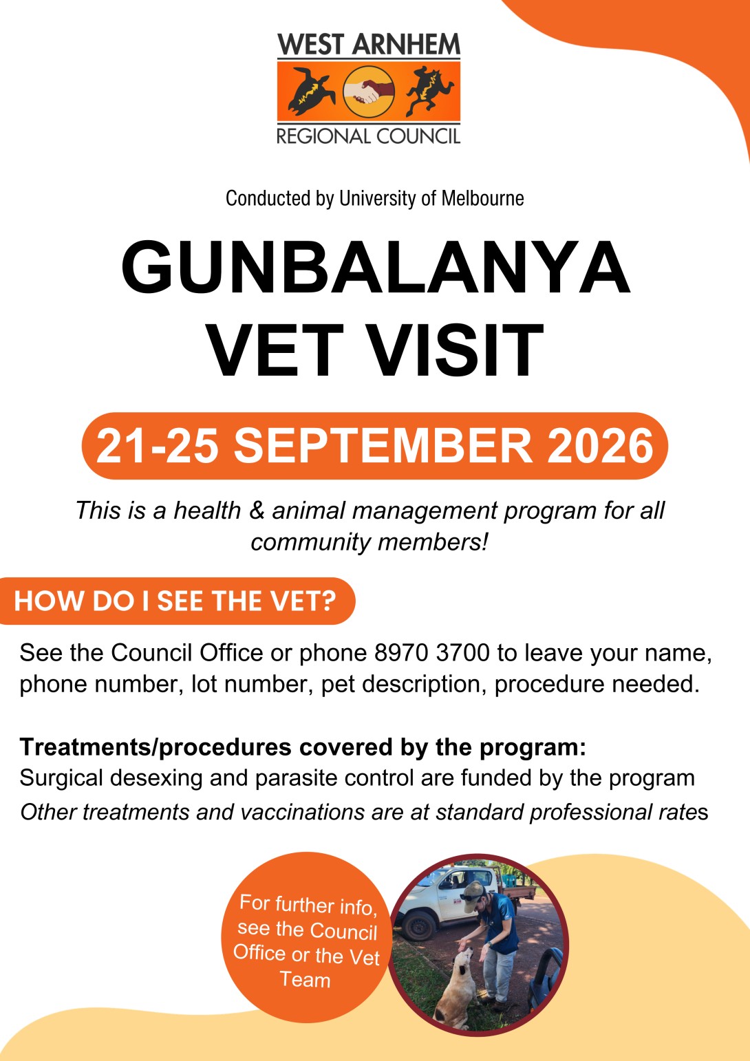 Gunbalanya Vet Visit - September 2026