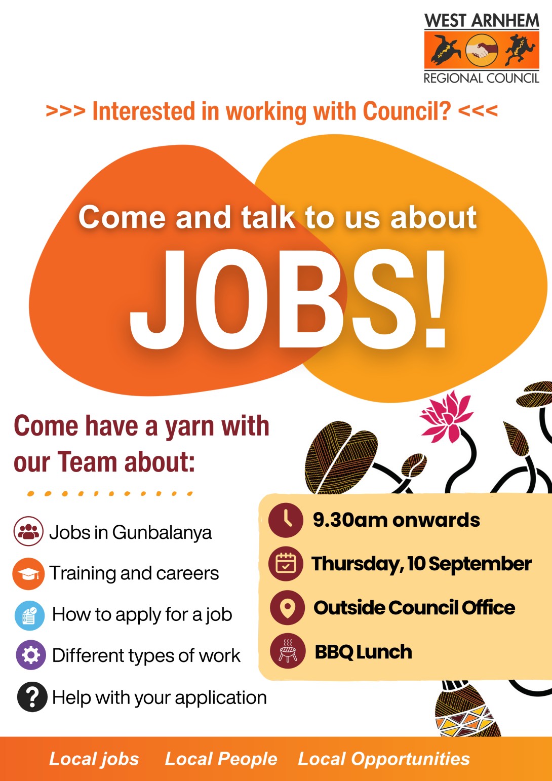 WARC Jobs Stall - Gunbalanya 10.09.26